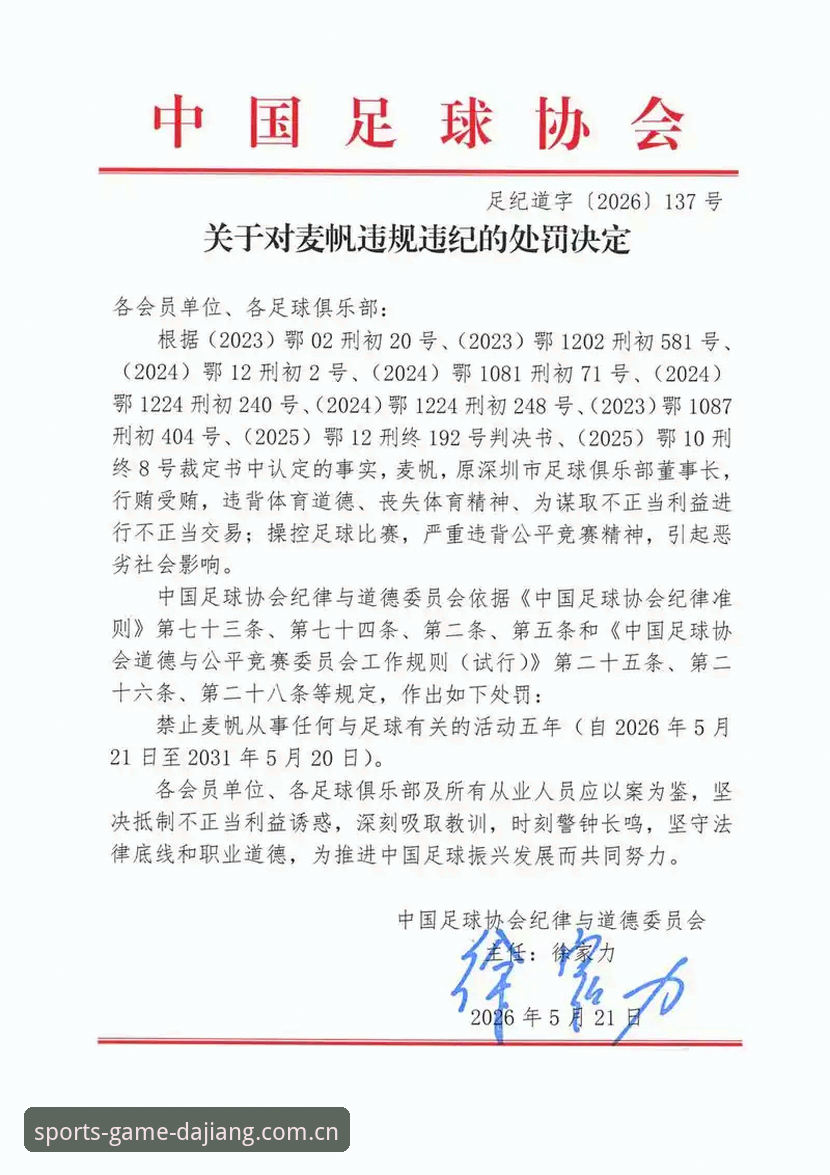 最新大江体育怎么样 中国足协第三批禁足名单深度评测——大江南体育带你剖析足球反腐风暴的全面影响
