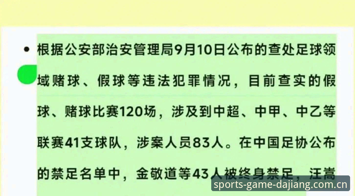 中国足协第三批禁足名单最新动态：17人终身禁足，48人遭行业重罚